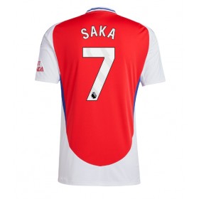 Arsenal Bukayo Saka #7 Hemmakläder 2024-25 Kortärmad